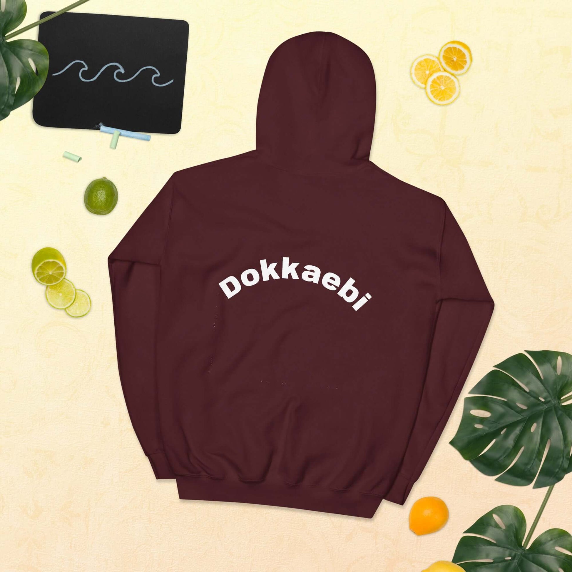 Dokkaebi Demon Hoodie - Korean Folklore Inspired Pullover - Unisex-Clothing-Osiris Craftworks