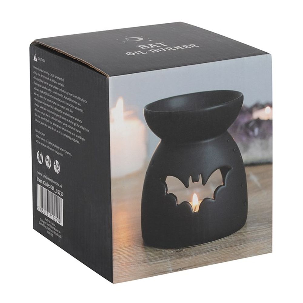 Black Bat Cut Out Burner