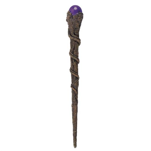 Branch Wand with Purple Sphere Witches and Wizards Magic Inspired Gift