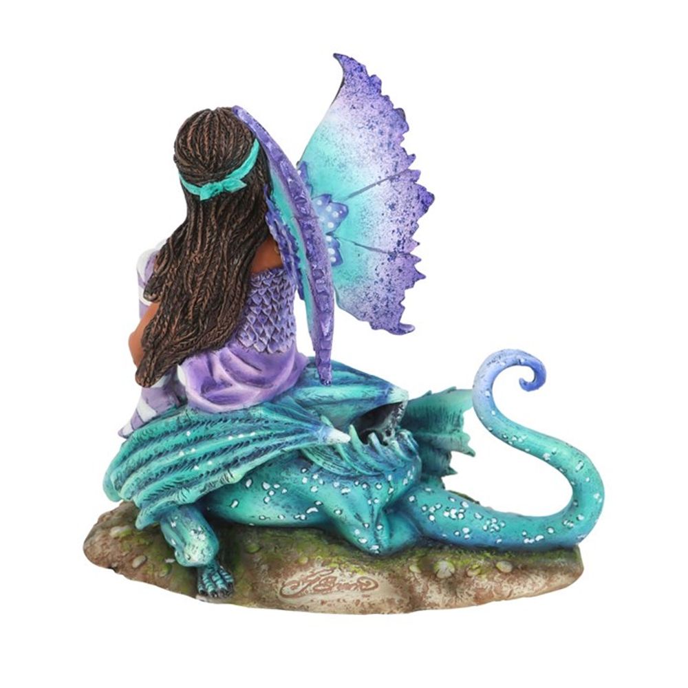 Amy Brown 'Dragon Perch' Fantasy Fairy & Dragon Figurine